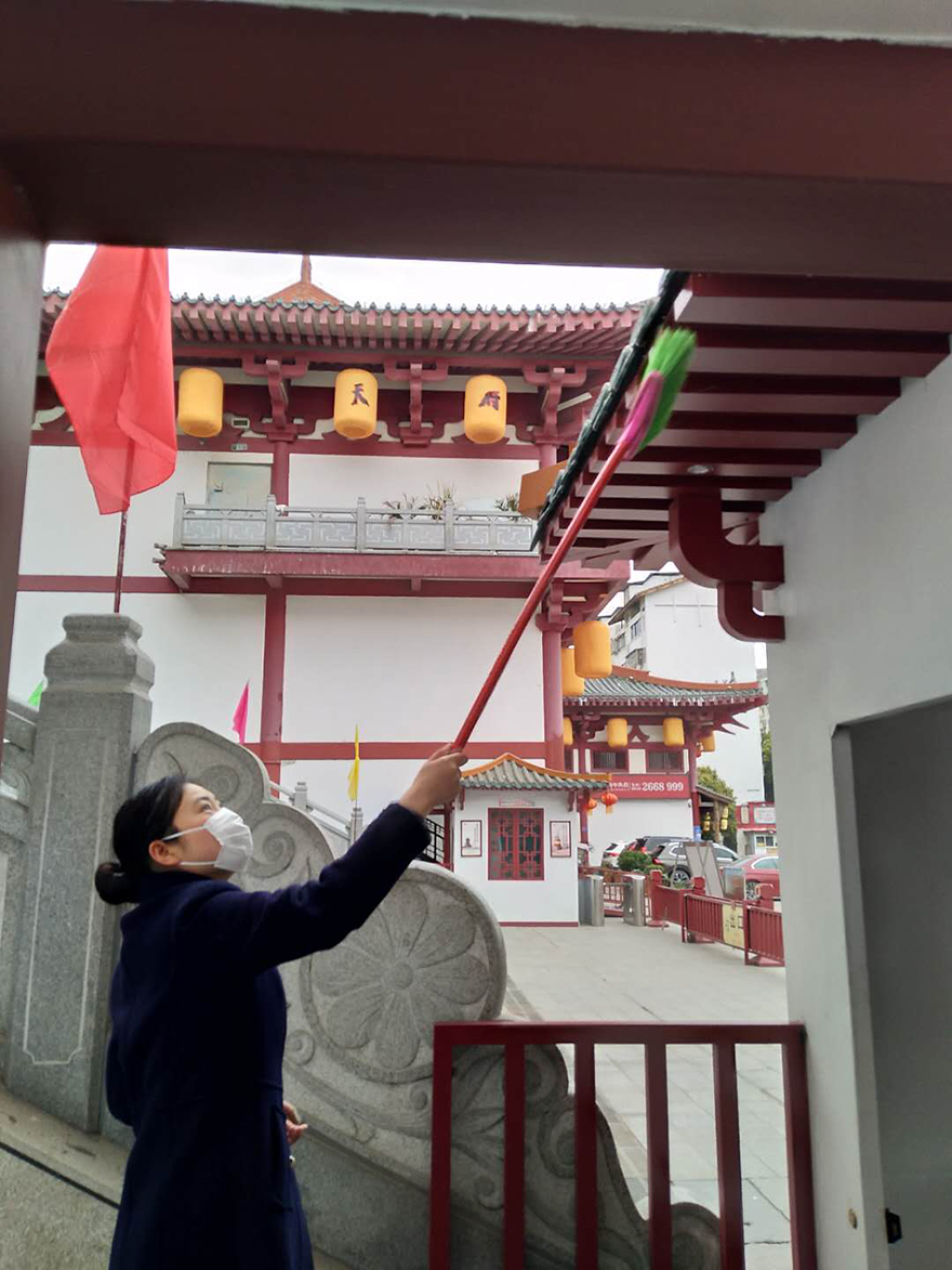 越王樓公司開展大掃除活動(dòng)1 越王樓公司開展大掃除活動(dòng)1